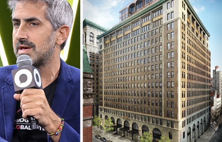 Bridgewater Associates CEO Nir Bar Dea and 295 Fifth Avenue.