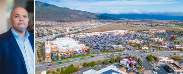 MCB Real Estate Managing Director and Co-Founder P. David Bramble and the Falcon Ridge Town Center, Fontana, Calif.