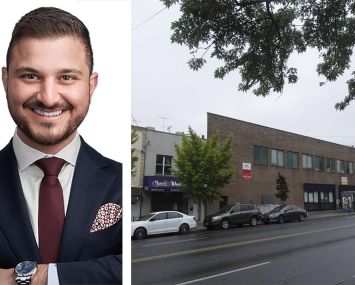 Avi Akiva, partner and executive vice president of Tri State Commercial, and 1870 Stillwell Avenue.