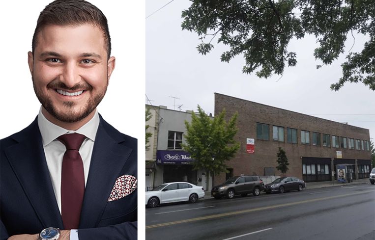 Avi Akiva, partner and executive vice president of Tri State Commercial, and 1870 Stillwell Avenue.