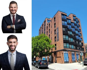 Avi Akiva and Eddie Keda of Tri State Commercial and 1029 Fulton Street, Brooklyn.