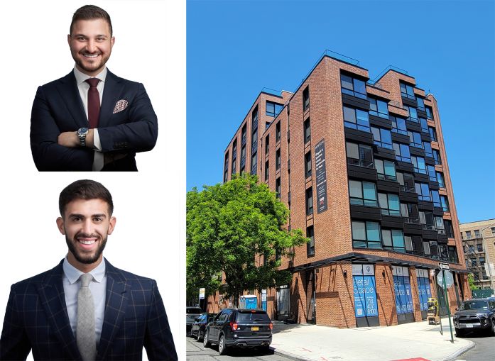 Avi Akiva and Eddie Keda of Tri State Commercial and 1029 Fulton Street, Brooklyn.