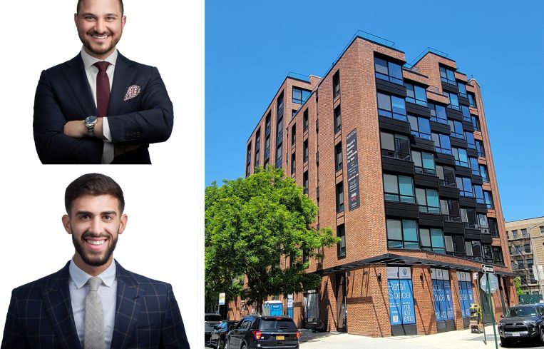 Avi Akiva and Eddie Keda of Tri State Commercial and 1029 Fulton Street, Brooklyn.