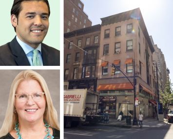 Dan Kaplan, senior vice president of CBRE, Darcy Stacom, founder and CEO of Stacom CRE, and 673 Madison Avenue.