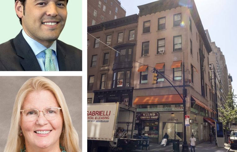 Dan Kaplan, senior vice president of CBRE, Darcy Stacom, founder and CEO of Stacom CRE, and 673 Madison Avenue.