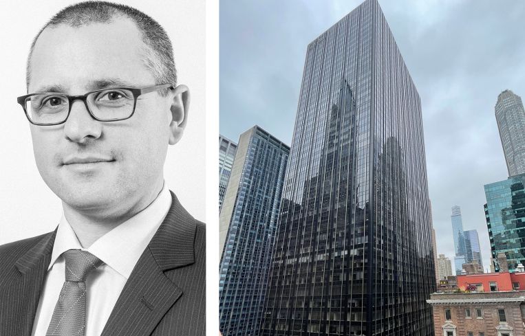 David Cheikin, Fisher Brothers' Head of Real Estate, and 1345 Avenue of the Americas.