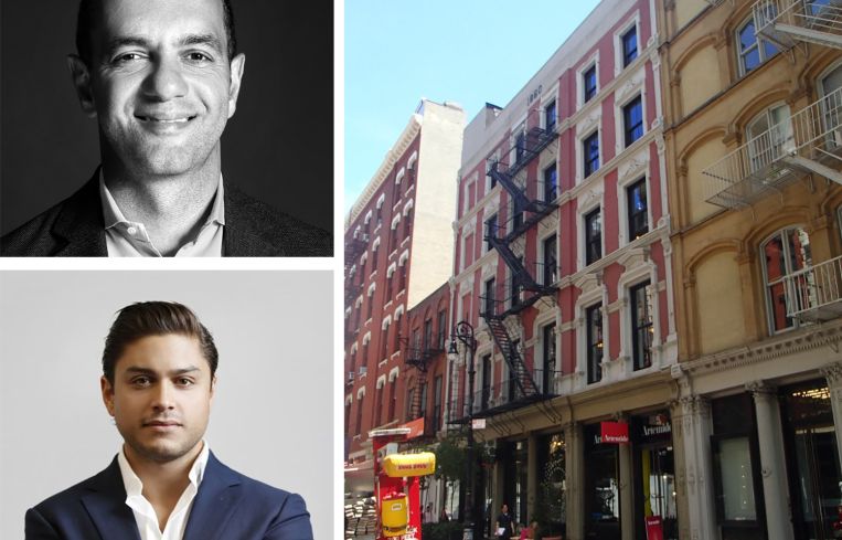 David Zar of Zar Property, Matthew Derose of Nomad Group, and 50 Greene Street.
