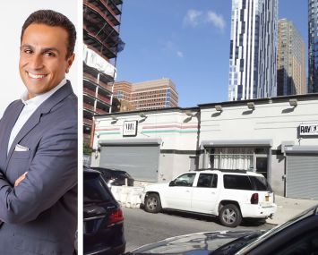 Jason Behafrin, G4 Capital co-founder and co-managing partner, and 275 Flatbush Extension, Brooklyn.