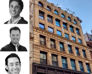 Alexander Kesseler, Stephen Cisarik and Joshua Berg of Newmark and 36th East 12th Street.