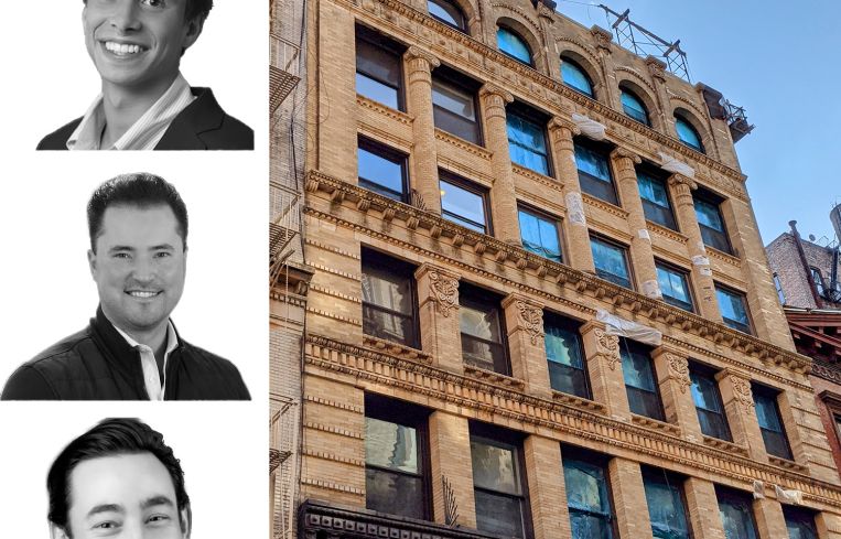 Alexander Kesseler, Stephen Cisarik and Joshua Berg of Newmark and 36th East 12th Street.