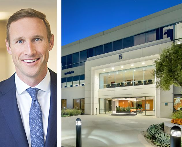 Kevin Hayes, CEO of Pendulum Property Partners and 5 Peters Canyon Road in Irvine, Calif.