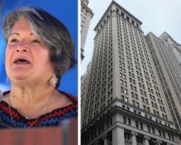 Lorraine A. Cortés-Vázquez, the Commissioner of the Department for the Aging, and 14 Wall Street.