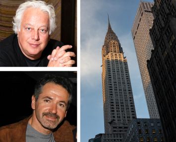 Aby Rosen and Michael Fuchs, co-founders of RFR Holding and the Chrysler Building.