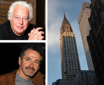 Aby Rosen and Michael Fuchs, co-founders of RFR Holding and the Chrysler Building.