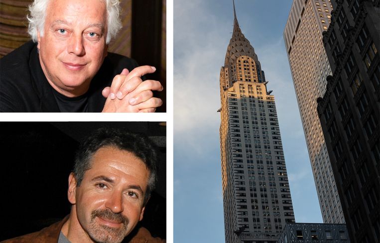 Aby Rosen and Michael Fuchs, co-founders of RFR Holding and the Chrysler Building.