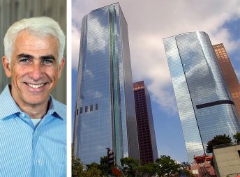 CIM Group co-founder and principal Shaul Kuba and City National 2Cal tower.