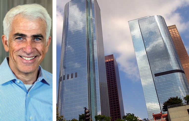 CIM Group co-founder and principal Shaul Kuba and City National 2Cal tower.