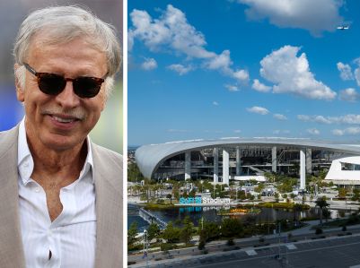 Stanley Kroenke and SoFi Stadium in Inglewood, Calif.