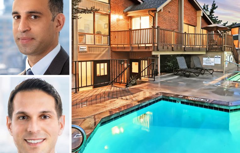 Dwight Capital's Josh Sasouness and Adam Sasouness, and Fox Creek Apartments, Layton, Utah.