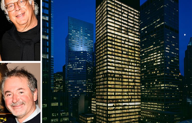 RFR co-founders and Principals Aby Rosen and Michael Fuchs and 375 Park Avenue.