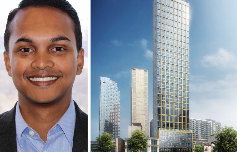 Alex Cabria of Sumitomo Mitsui Banking Corporation and The Paxton at 540 Fulton Street.