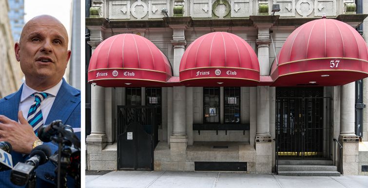 Friars Club Dean Arthur Aidala and the Friars Club at 57 East 55th Street.