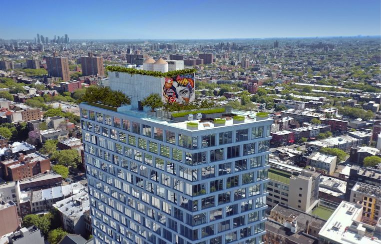 The Axel is located at Located at 545 Vanderbilt Avenue in Brooklyn.