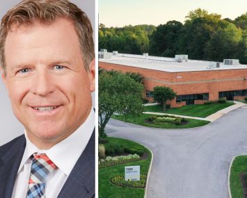 Matt Lenihan, senior vice president of leasing for St. John Properties and 7320 Parkway Drive in Hanover, Md.