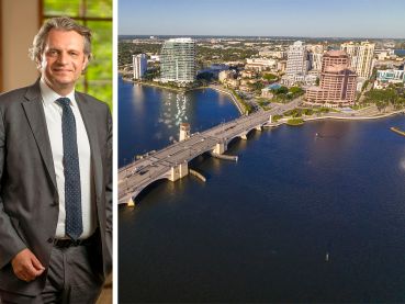 Vanderbilt University Chancellor Daniel Diermeier and West Palm Beach, Fla.