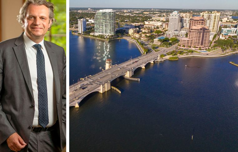 Vanderbilt University Chancellor Daniel Diermeier and West Palm Beach, Fla.