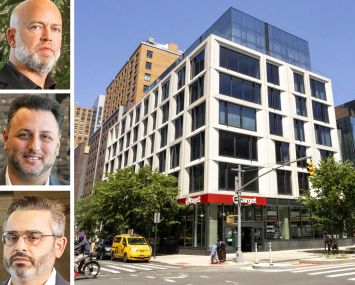 BH3 co-founders and co-CEOs Daniel Lebensohn and Gregory Freedman, Executive Chairman Eric-Edidin, and 500 West 45th Street.