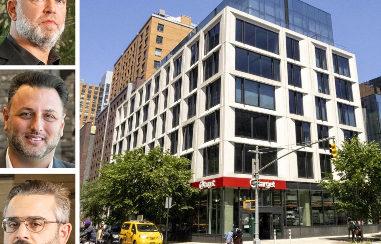 BH3 co-founders and co-CEOs Daniel Lebensohn and Gregory Freedman, Executive Chairman Eric-Edidin, and 500 West 45th Street.