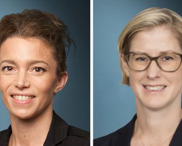 Elisabeth Troni (left) and Lucy Fletcher.