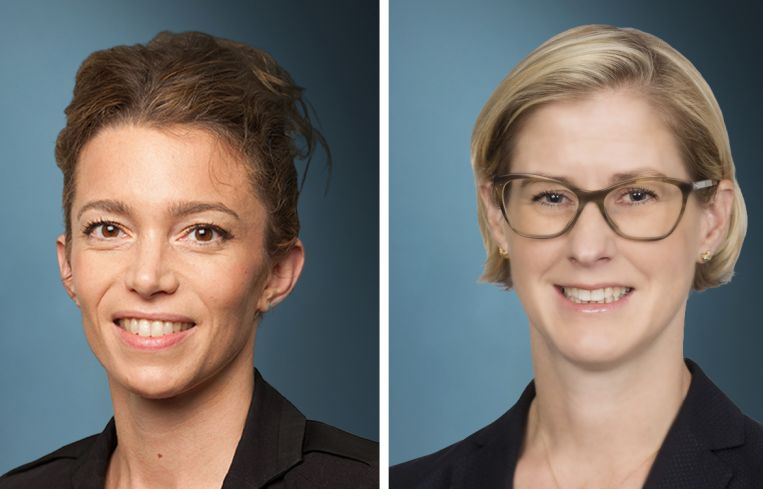 Elisabeth Troni (left) and Lucy Fletcher.