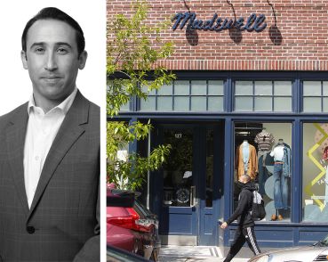 Ethan Stanton of JLL. 127 North Sixth Street in Williamsburg, Brooklyn, formerly housed a Madewell store.