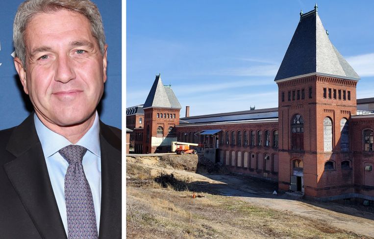 ConnectOne Bank CEO Frank Sorrentino III and the Ponemah Mill Complex.