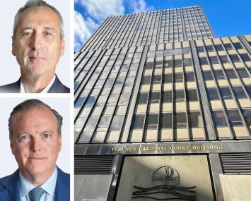 Vanbarton Group's founders and managing partners Gary Tischler and Richard Coles, and 1011 First Avenue.