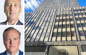 Vanbarton Group's founders and managing partners Gary Tischler and Richard Coles, and 1011 First Avenue.