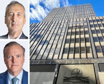 Vanbarton Group's founders and managing partners Gary Tischler and Richard Coles, and 1011 First Avenue.