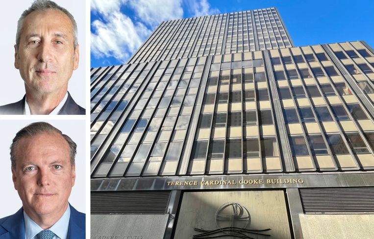 Vanbarton Group's founders and managing partners Gary Tischler and Richard Coles, and 1011 First Avenue.