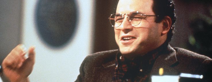Jason Alexander as George Costanza.