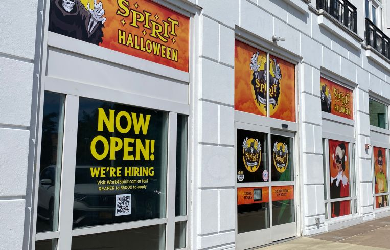 A Spirit Halloween store in Queens.