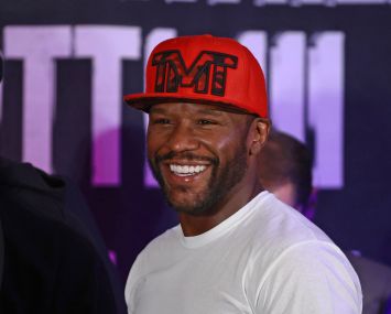 Former professional boxer Floyd Mayweather Jr.