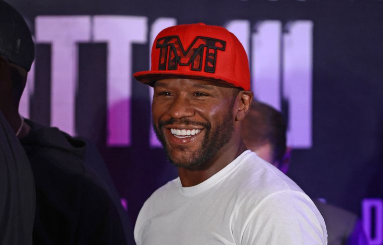 Former professional boxer Floyd Mayweather Jr.