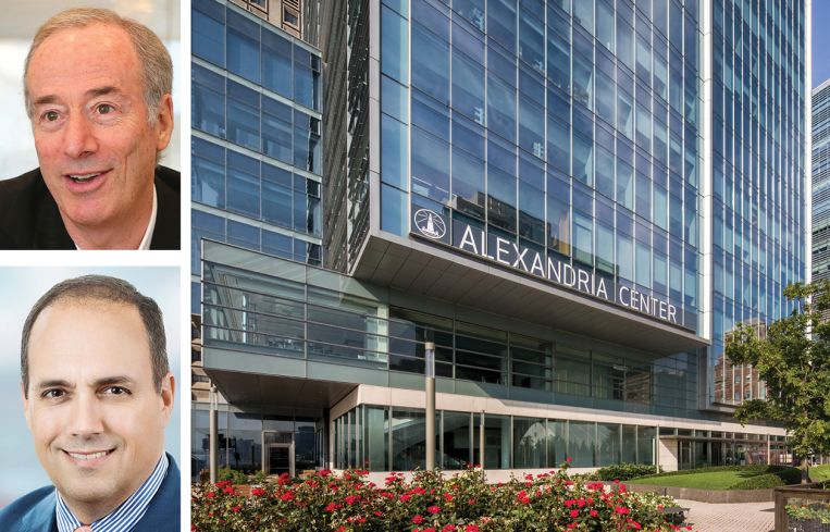 Joel S. Marcus, Executive Chairman & Founder; Peter M. Moglia, CEO and CIO; and the Alexandria Center for Life Sciences.