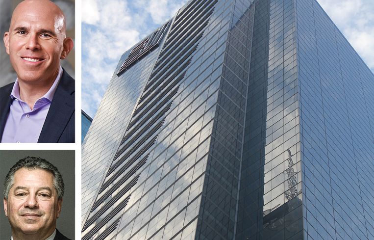 Scott Rechler of RXR; Marc Holliday of SL Green; and 5 Times Square.