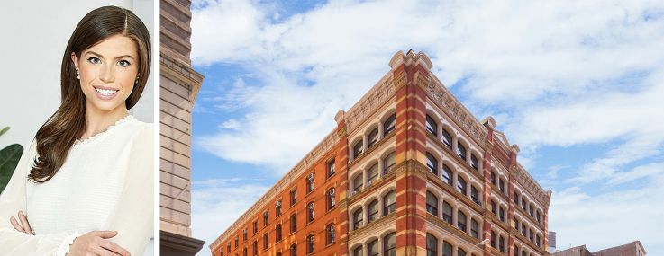 Neith Stone of GFP Real Estate, and 100 Crosby Street.