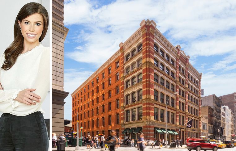 Neith Stone of GFP Real Estate, and 100 Crosby Street.