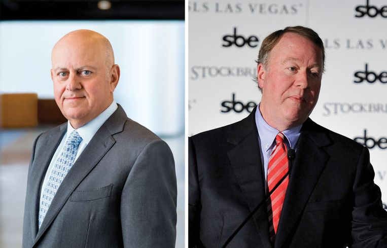 Hamid Moghadam, CEO of Prologis, and Terry Fancher, executive managing director, SPB, Stockbridge.
