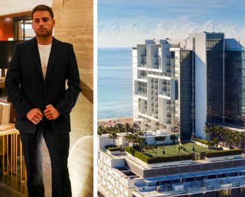 Jamie Reuben and the W South Beach.